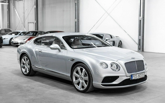 Bentley Continental GT cena 497000 przebieg: 41161, rok produkcji 2015 z Borek Wielkopolski małe 781